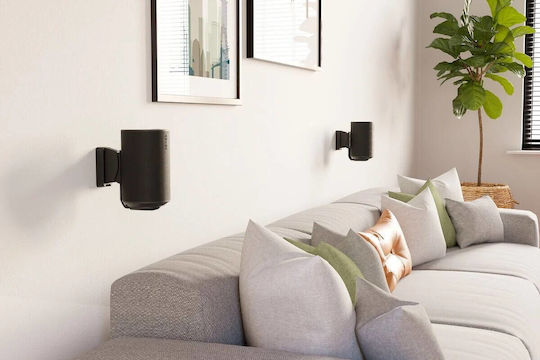 Vogel's Speaker Wall Mount (Piece) in Black Colour
