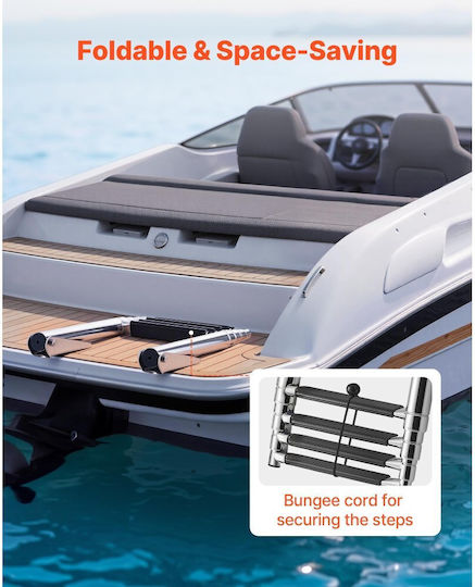 Vevor Boat Ladder with 4 Steps