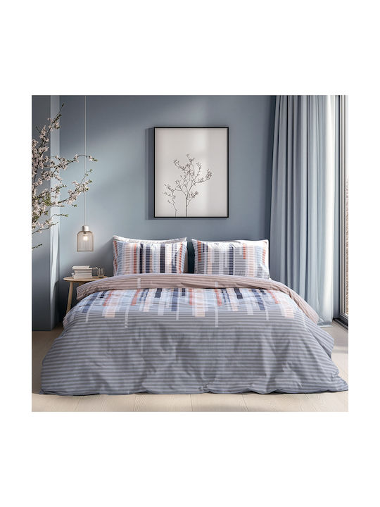 Beauty Home 12572 Set of Beige Pillowcases with Envelope Cover 51x73cm 12572MΞ