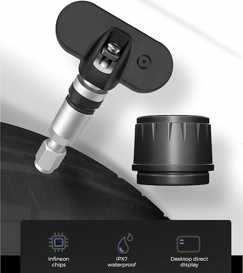 Car Tire Pressure Monitoring System Carmedia Tpms 02
