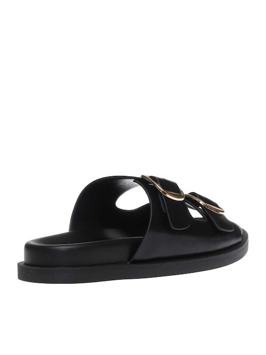 Women's Flat Sandals Flatforms Black