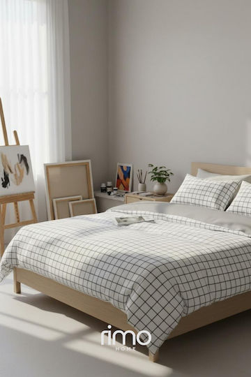 SteweHome Σετ Μονό 160x220εκ. Λευκό