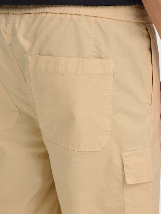 Ανδρική Βερμούδα Cargo Bleached Sand