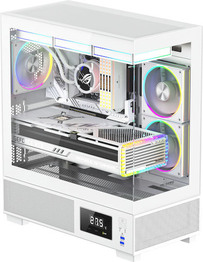 ProGaming Kian Gaming Desktop PC (Ryzen 7-5800X/32GB DDR4/1TB SSD/GeForce RTX 5060 Ti/W11 Home) Alb Ice