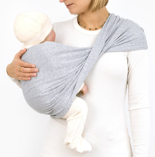 Bemini Babytragetuch Wickeln Grau