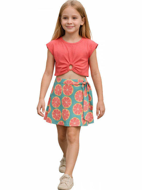Serafino Kids Set with Pink Skirt 2 Pieces