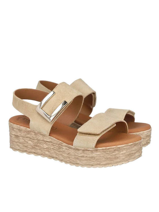 Summer Women's Platforms Beige