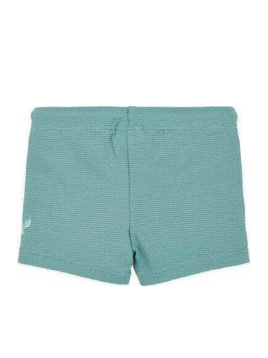 Little Dutch Παιδικό Μαγιό Βερμούδα / Σορτς με Καπέλο Ocean Green