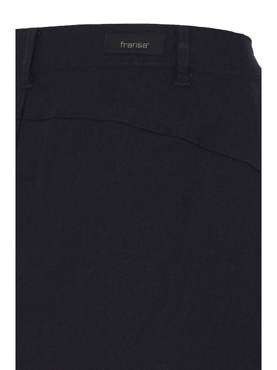 Midi Women's Skirt Brown Black