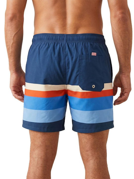 Men's Swimwear Bermuda Blue Striped