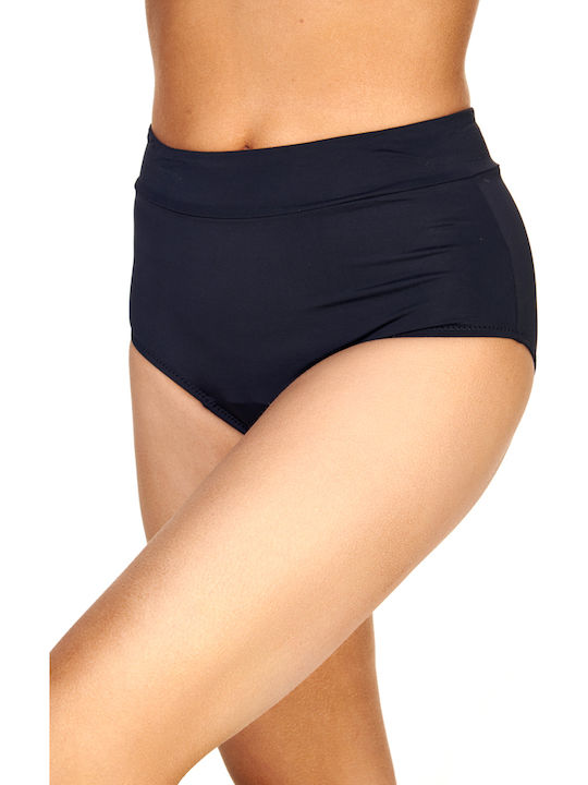 Bikini Boxer Ψηλόμεσο Μαύρο