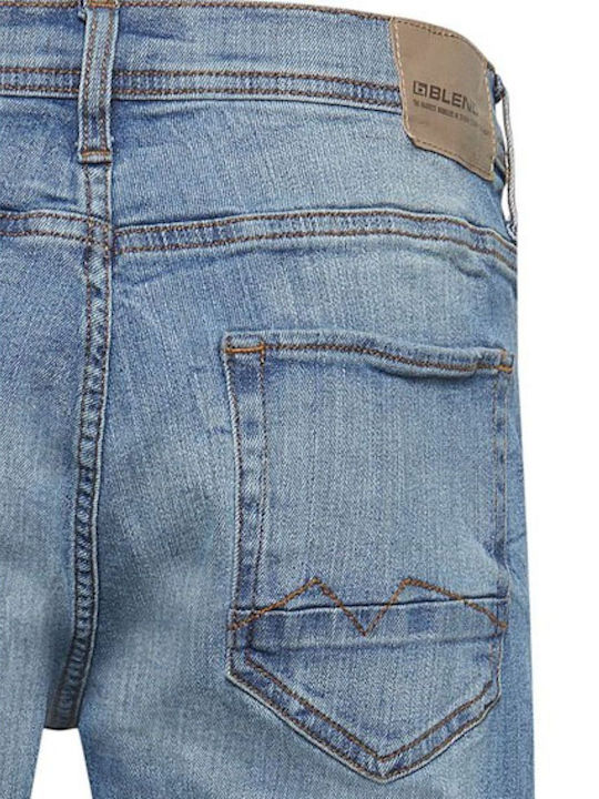 Men's Jeans Pants with Slim Fit Blue