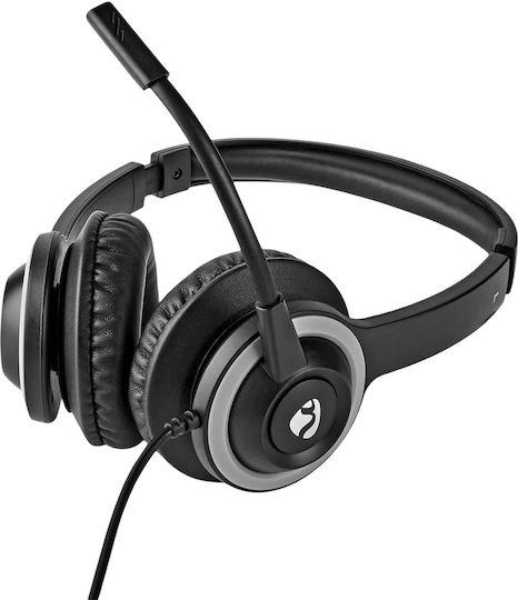 Nedis CHSTU310BK Ενσύρματα Over Ear Ακουστικά Μαύρα
