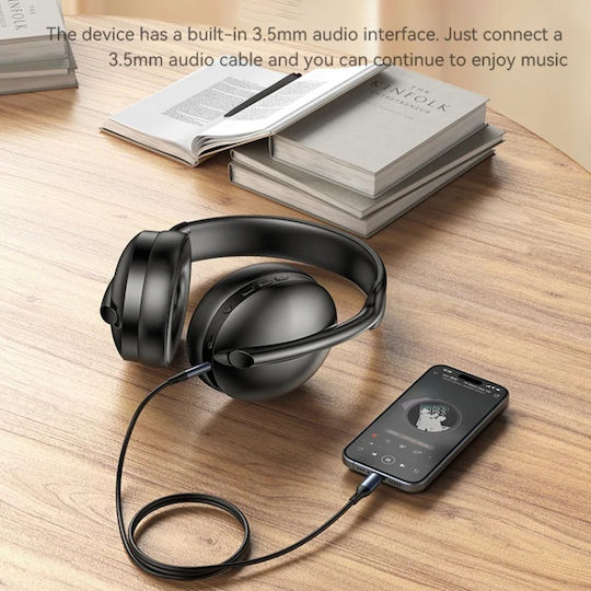Yesido Căști Over Ear Wireless / Cu Fir cu 8 Ore Autonomie Negre