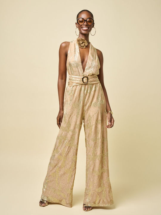 Project Soma Women's Gold Jumpsuit