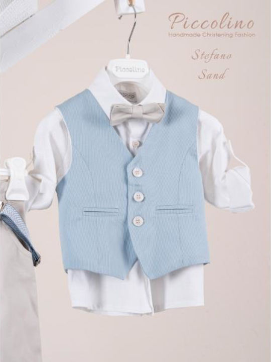 Piccolino Taufkleidung Für Jungen Stefano Beiges