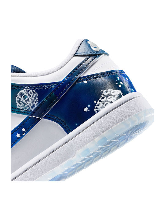 Dunk Low Παιδικά Sneakers Λευκά