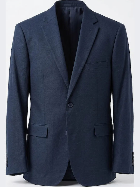 Summer Men's Suit Blue