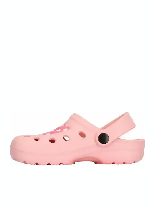Minnie Kids Beach Shoes Pink Clogs