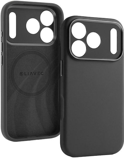 Shield Back Cover Σιλικόνης Μαύρο (iPhone 17 Pro)