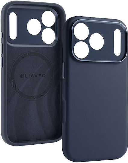 Shield Back Cover Silicone Navy Blue iPhone 17 Pro Max
