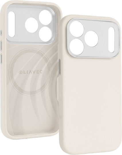 Shield Back Cover Silicone Beige iPhone 17 Pro