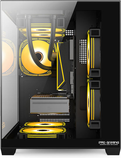 ProGaming Ambra Desktop PC (Ryzen 7-5800X/32GB DDR4/1TB SSD/GeForce RTX 3050/Windows 11 Home) Negru Glacier