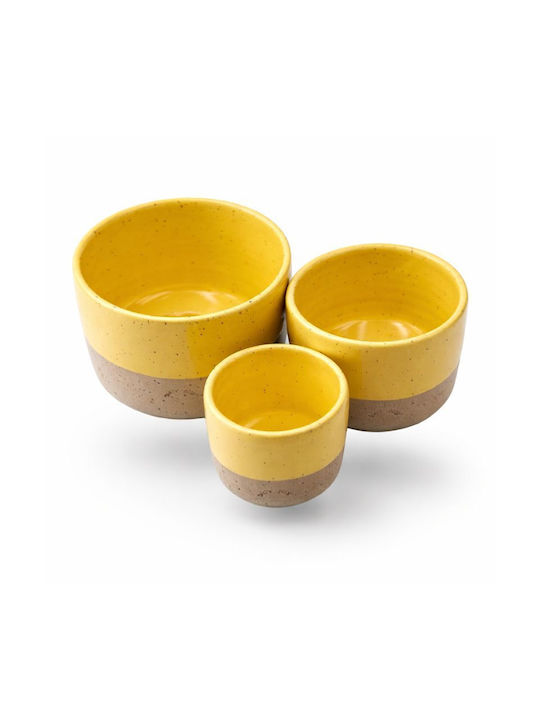 Salty Kiss Handgemachte Tasse 300ml Gelbe