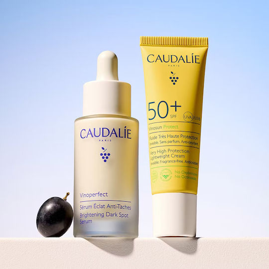 Caudalie Votre Duo Anti-tache de l'Ete Travel Set for Brightening Against Spots & Sun Protection 2 Pieces