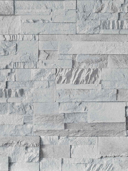Ταπετσαρία Τοίχου Υφασμάτινη Γκρι 1000x53cm