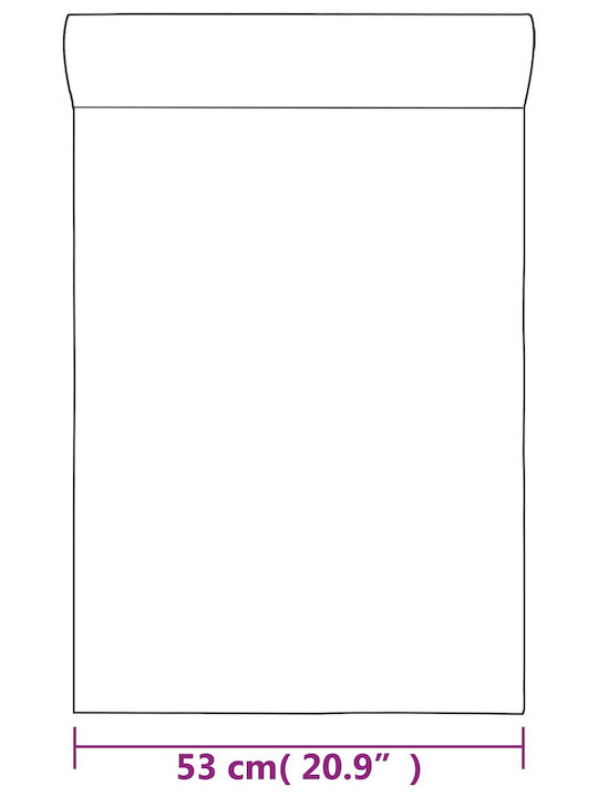 Ταπετσαρία Τοίχου Υφασμάτινη Γκρι 1000x53cm