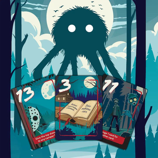 Επιτραπέζιο Παιχνίδι Scream! Campers VS. Creatures για 3-5 Παίκτες 15+ Ετών BEZSCREAM (EN) Bezier Games