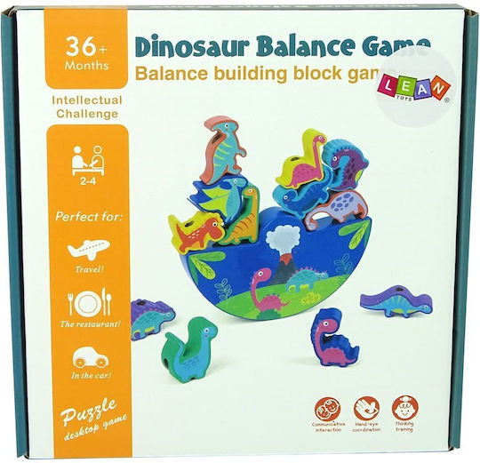 Board Game Balance Dinosaur 3+ Years Old Lean Toys
