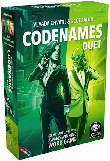 Επιτραπέζιο Παιχνίδι Codenames: Duet για 2 Παίκτες 11+ Ετών Czech Games Edition