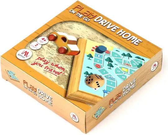 Επιτραπέζιο Παιχνίδι Play On The Go - Drive Home για 2 Παίκτες 4+ Ετών Mathv