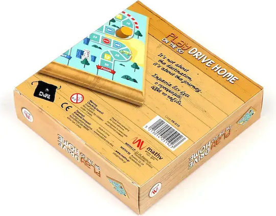 Επιτραπέζιο Παιχνίδι Play On The Go - Drive Home για 2 Παίκτες 4+ Ετών Mathv