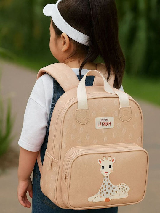 School Bag Sophie La Girafe Beige 20 X 28 X 8 Cm