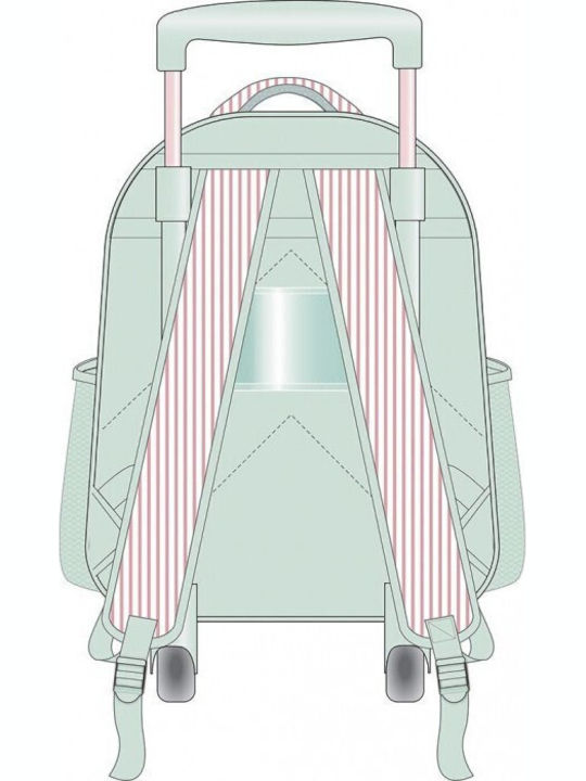 Trolley Schultasche Kindergarten 27x10x31cm 2Hüllen Lady Tramp