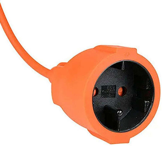 Procable Extension Cable 2x1.5mm² Ip44 10m Orange