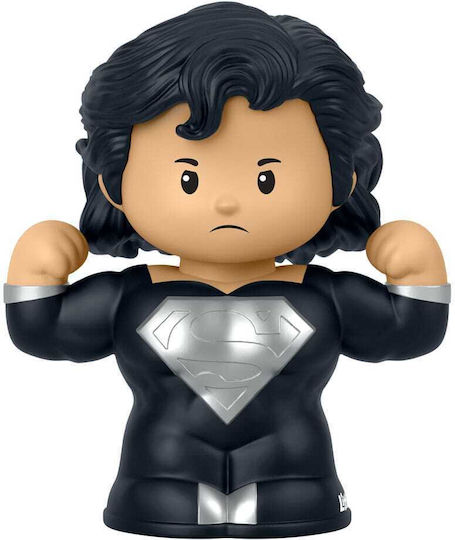 Dc Comics Fisher-price Little People Collector Miniature Figures 4-pack Superman Through Ages 7 Cm