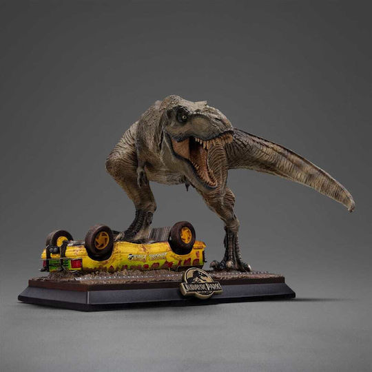 Iron Studios Jurassic Park Icons T-Rex Attack Collectible Figure 15cm