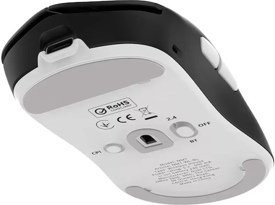 Nubi NM1 Mouse Wireless & Cu Fir Negru