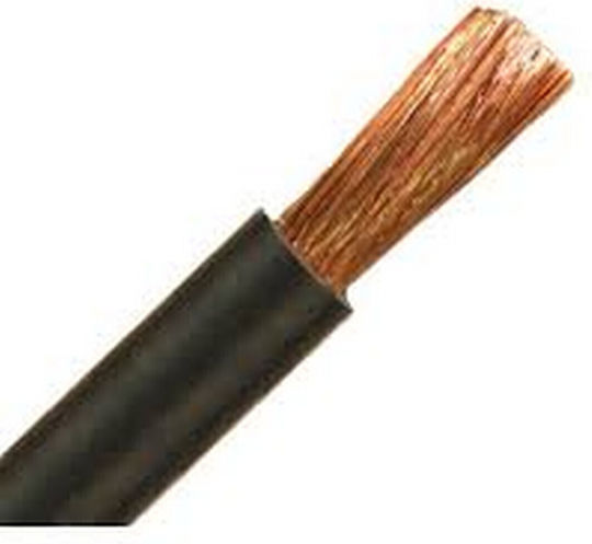 Nyaf H07v-k Power Cord Type NYAF with Cable Properties 1x6mm² in Black Colour 1m