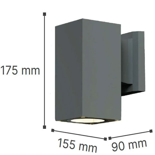 Inlight Στεγανό Σποτ 9x15.5x17.5εκ. Inlight Στεγανό Σποτ 9x15.5x17.5εκ.