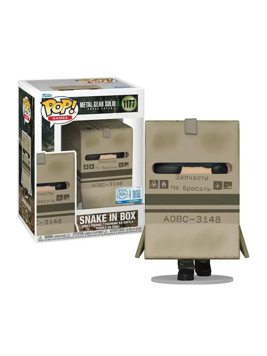 Funko Pop! Spiele: Metal Gear Solid - Snake In Box 1177 Sonderausgabe