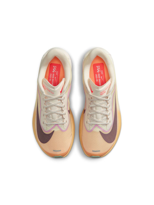 Zoom Fly 6 Дамски Спортни Обувки Running Екрю