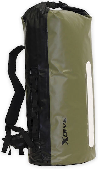 XDive Carrier 65303 Στεγανός Σάκος Πλάτης 70lt Πράσινος