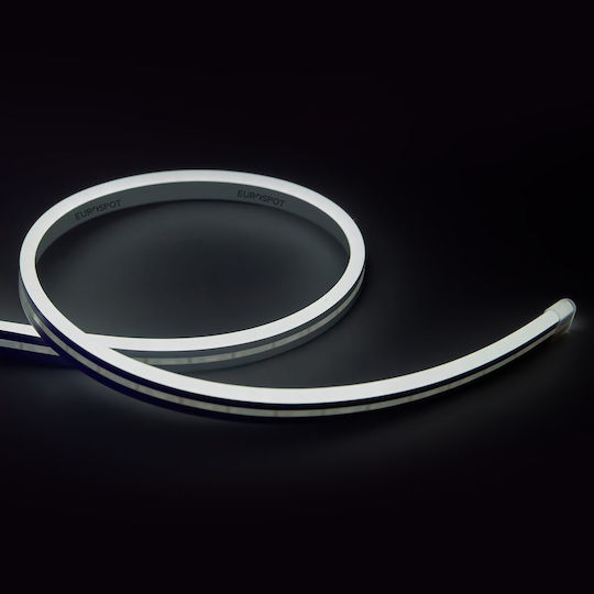 Eurospot Waterproof LED Strip 24V Cold White Light 5m Neon Flex