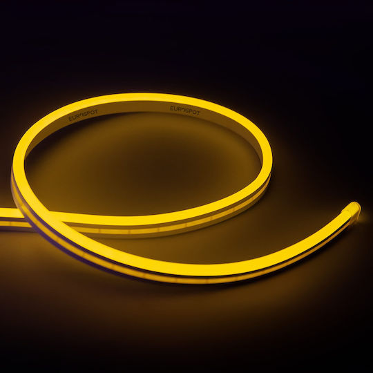 Eurospot Waterproof LED Strip 24V Yellow Light 5m Neon Flex