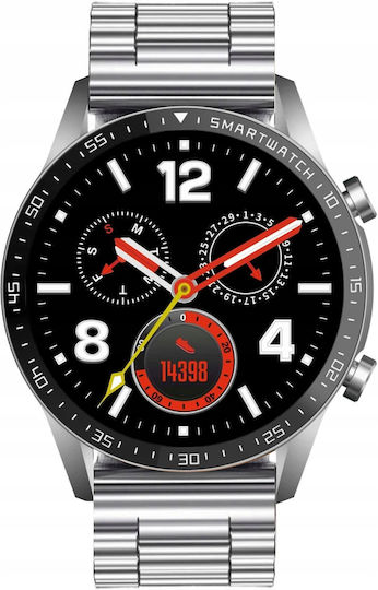 Gravity Smartwatch Silver Bracelet + Strap Gt10-6